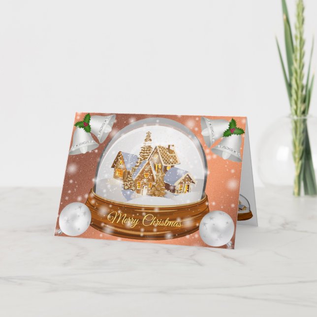 Tarjeta Naranja dulce invierno (Anverso)