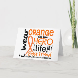 Tarjeta Naranja Para Hero 2 Mejor Amigo MS