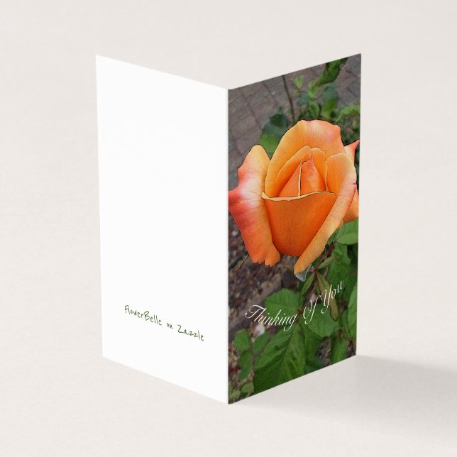 Tarjeta Naranja Rosebud (Exterior)