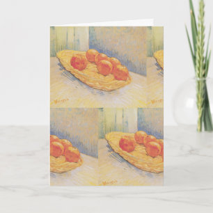 Tarjeta Naranjas de Van Gogh - Arte Clásico de Naturaleza 