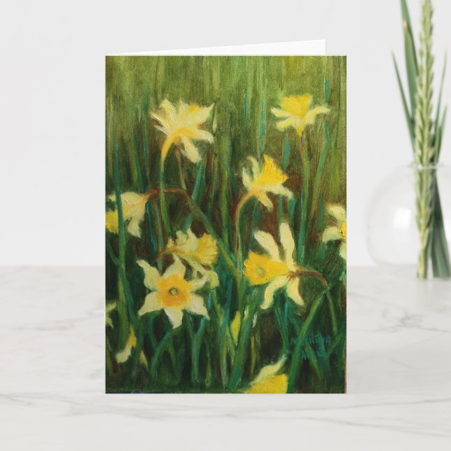 Tarjeta "Narcisos " (Anverso)
