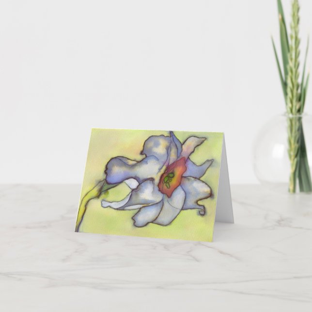 Tarjeta Narcissus Notecard (Anverso)