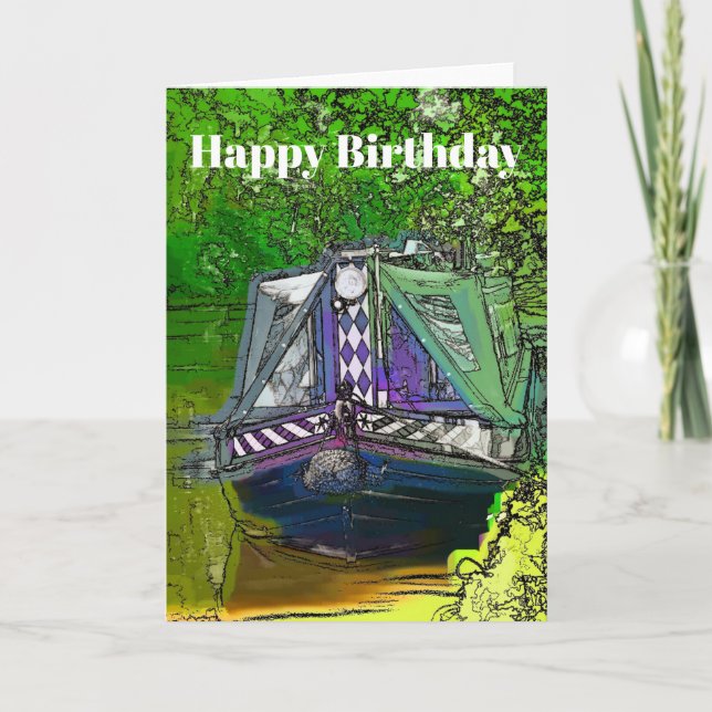 TARJETA NARROWBOATS (Anverso)