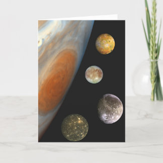 Tarjeta NASA/el sistema joviano