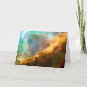 Tarjeta NASA - Nebulosa Omega/Swan (M17)