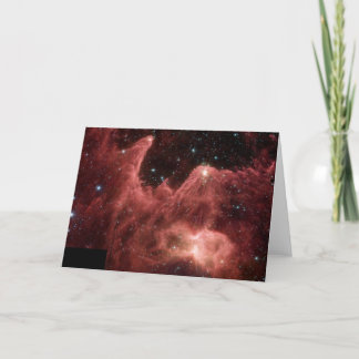 Tarjeta NASA Spitzer Telescope Eagle Nebula