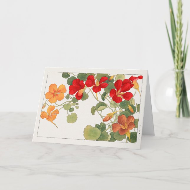 Tarjeta Nasturcio por Tanigami Konan (Anverso)