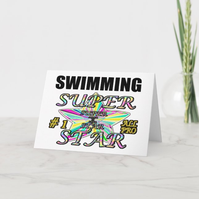 Tarjeta natación (Anverso)