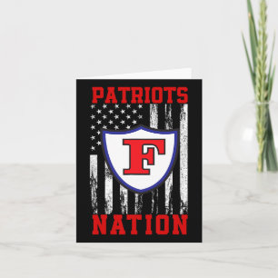 Tarjeta Nation Hs, logo de Freedom Patriots