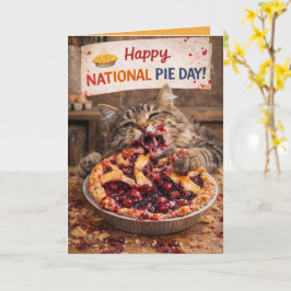Tarjeta National Pie Day Card, Only Have Pies For You