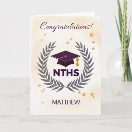 Tarjeta National Technical Honor Society Custom Name