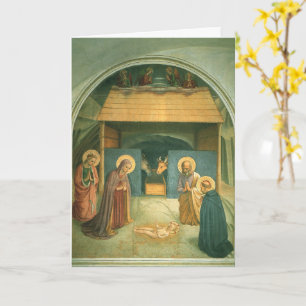 Tarjeta Natividad por Fra Angelico