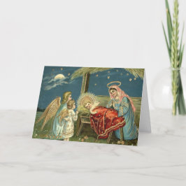 Tarjeta Nativity Scene Bethlehem