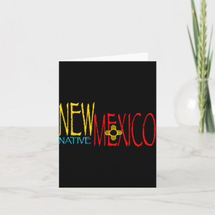 Tarjeta Nativo de Nuevo México _1