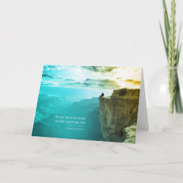 Tarjeta Naturaleza de la aventura de la naturaleza de