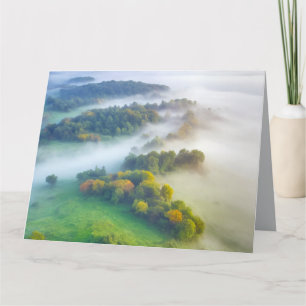 Tarjeta Naturaleza de las llanuras Paisaje al aire libre T