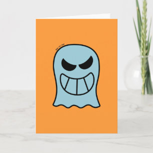 Tarjeta Naughty Halloween Ghost