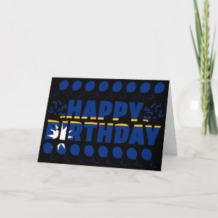 Tarjeta Nauru Flag Patriotic Birday