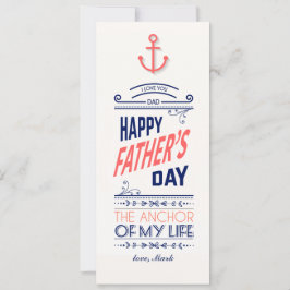 Tarjeta Náutica del Día del Padre
