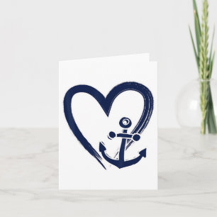Tarjeta Náutica Preppy Sailors Boaters Y Yachtin