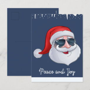 Tarjeta Naval de Vacaciones de Paz y Alegría
