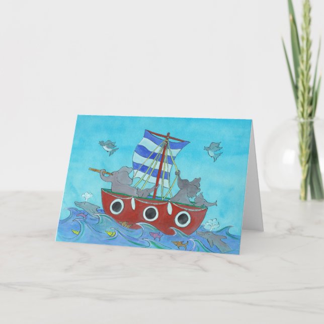 Tarjeta ¡Nave Ahoy! (Anverso)