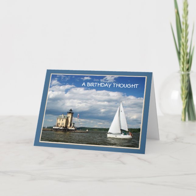 Tarjeta Navegando Por El Hudson (Anverso)