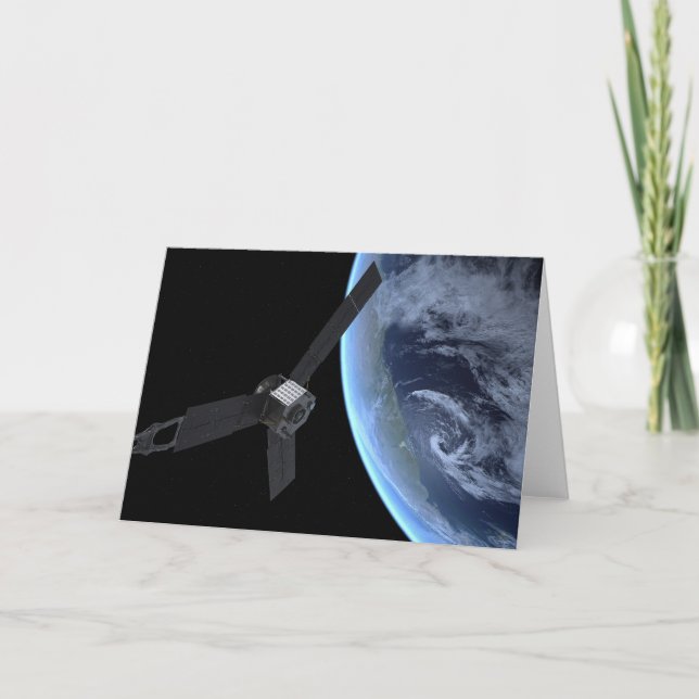 Tarjeta Naves espaciales de Juno durante su vuelo terrestr (Anverso)
