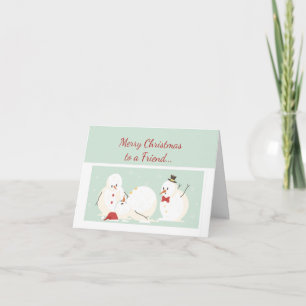 Tarjeta Navidad Año Nuevo Divertido Agradecimiento a un Bu