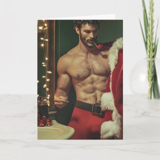 TARJETA NAVIDAD ARDIENTE (Anverso)