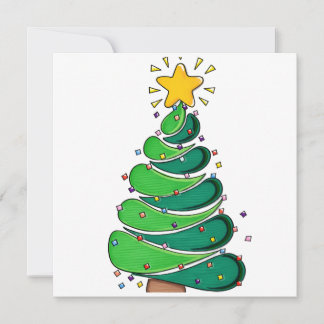 Tarjeta Navidad Caprichosa