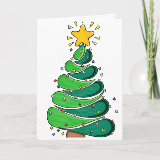 Tarjeta Navidad Caprichosa
