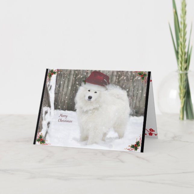 Tarjeta Navidad Card 5X7 de Sammie doblado (Anverso)
