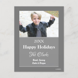 Tarjeta navidad cualquier postal de color - HAMbWG