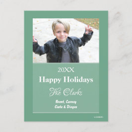 Tarjeta navidad cualquier postal de color - HAMbWG