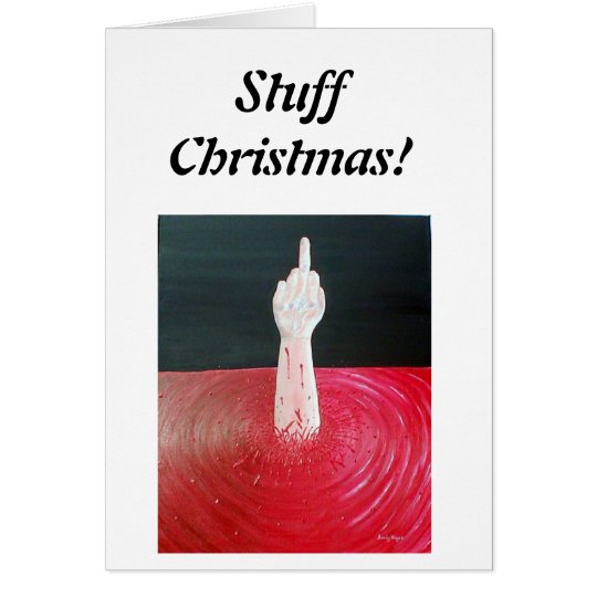 Tarjeta Navidad de la materia