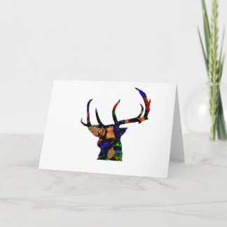 Tarjeta Navidad de renos