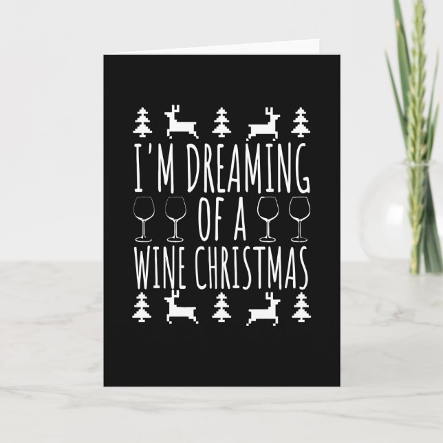 Tarjeta Navidad del Vino (Anverso)
