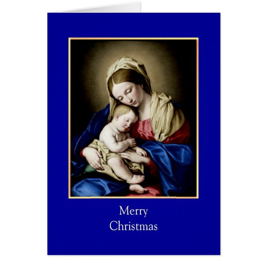 Tarjeta Navidad del vintage