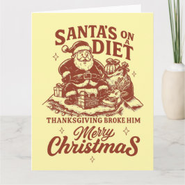 Tarjeta Navidad divertida 