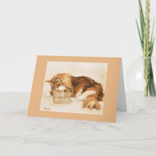 Tarjeta Navidad - el regalo de Mitch (Anverso)