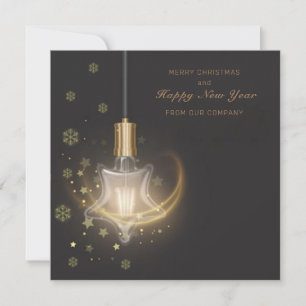 Tarjeta Navidad elegante