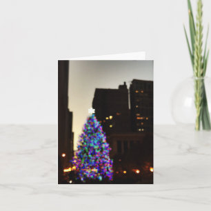 Tarjeta Navidad en Chicago