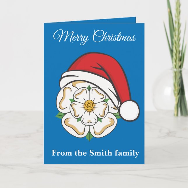 Tarjeta Navidad en Yorkshire (Anverso)
