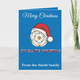 Tarjeta Navidad en Yorkshire Kin Ell Es Navidad