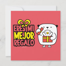 Tarjeta Navidad│Eres mi mejor regalo