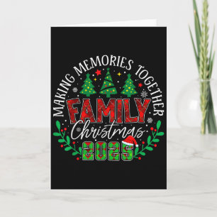 Tarjeta Navidad Familiar Emocional 2025 Creando Recuerdos