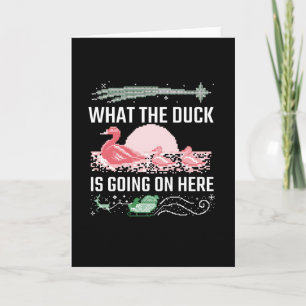 Tarjeta Navidad Fea - Qué Pato