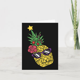 Tarjeta Navidad Hawaiana En Julio Piña Mele Kalikima