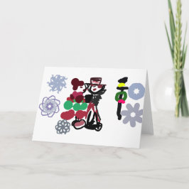 Tarjeta Navidad Hermoso paseo